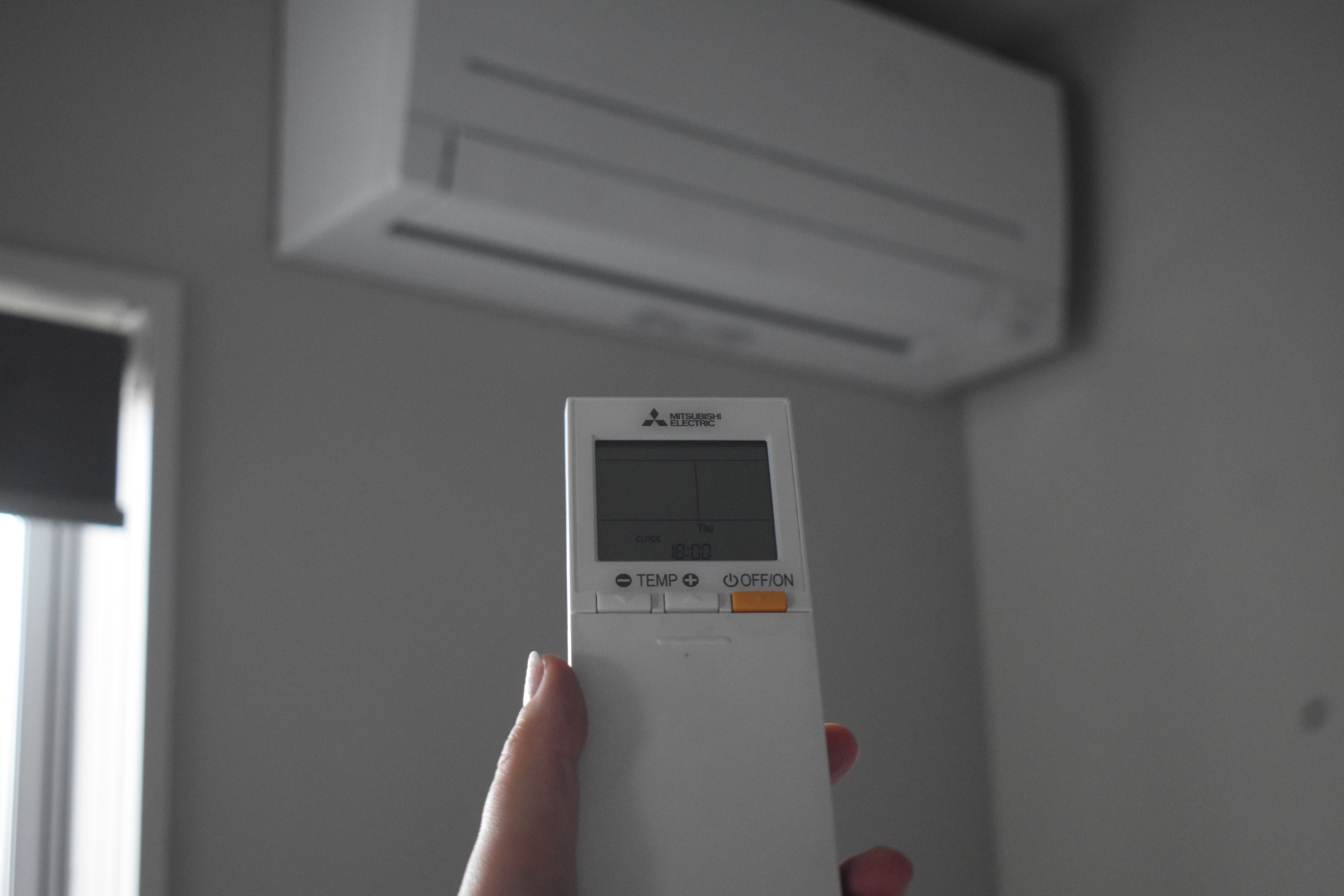 Heat pump remote control and indoor unit