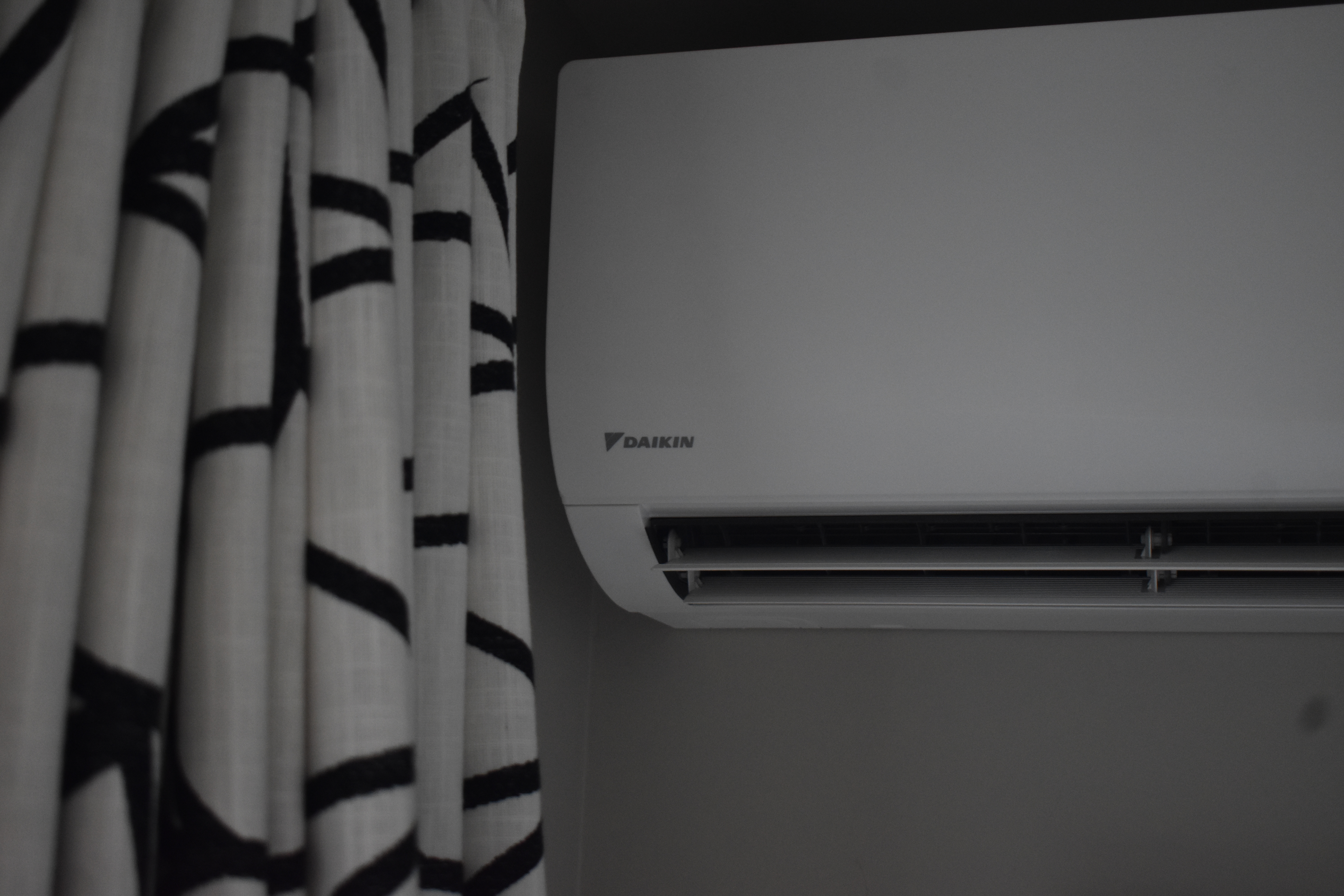 Carl servicing Daikin heat pump