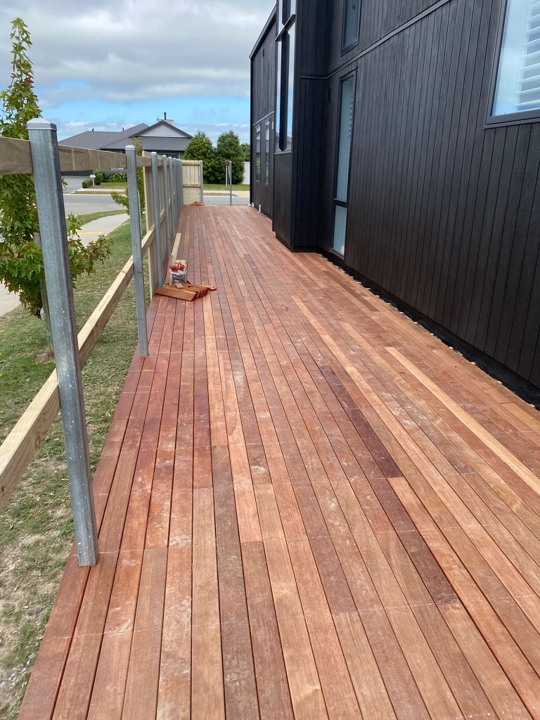Deck project – walkway