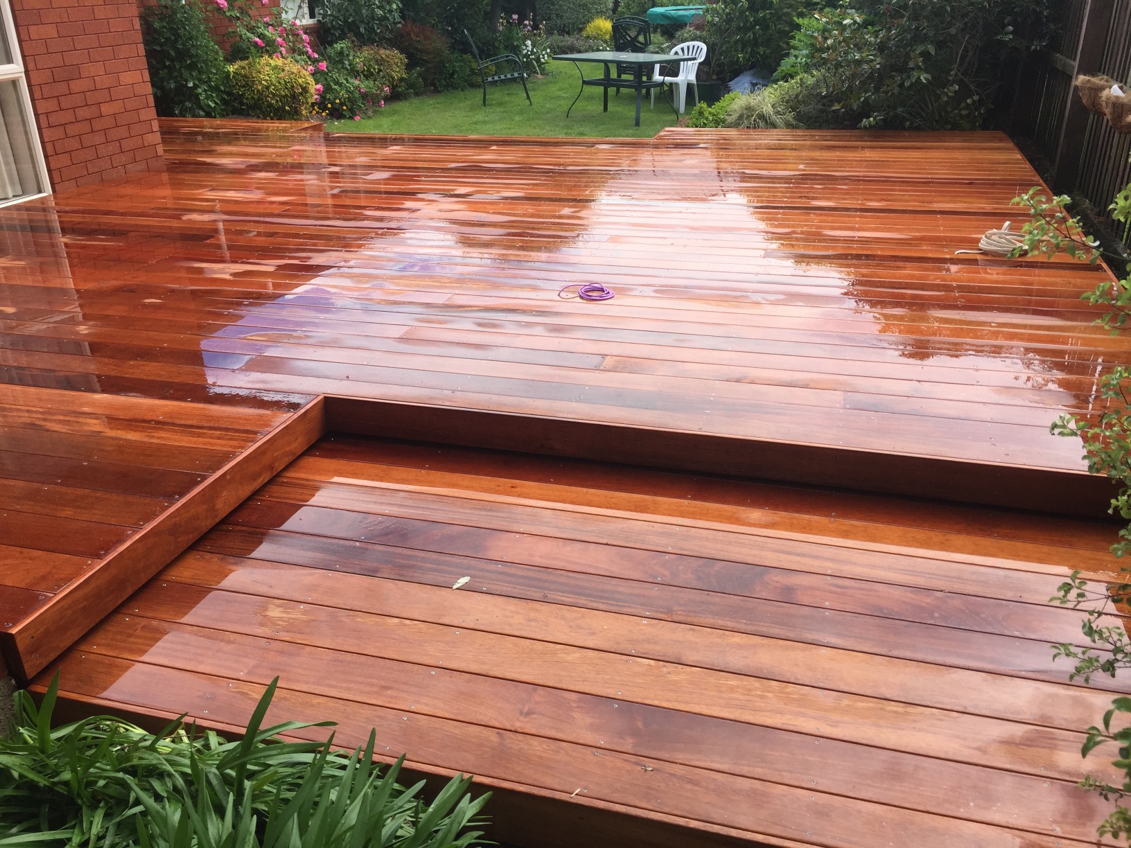 Deck project – detail close-up