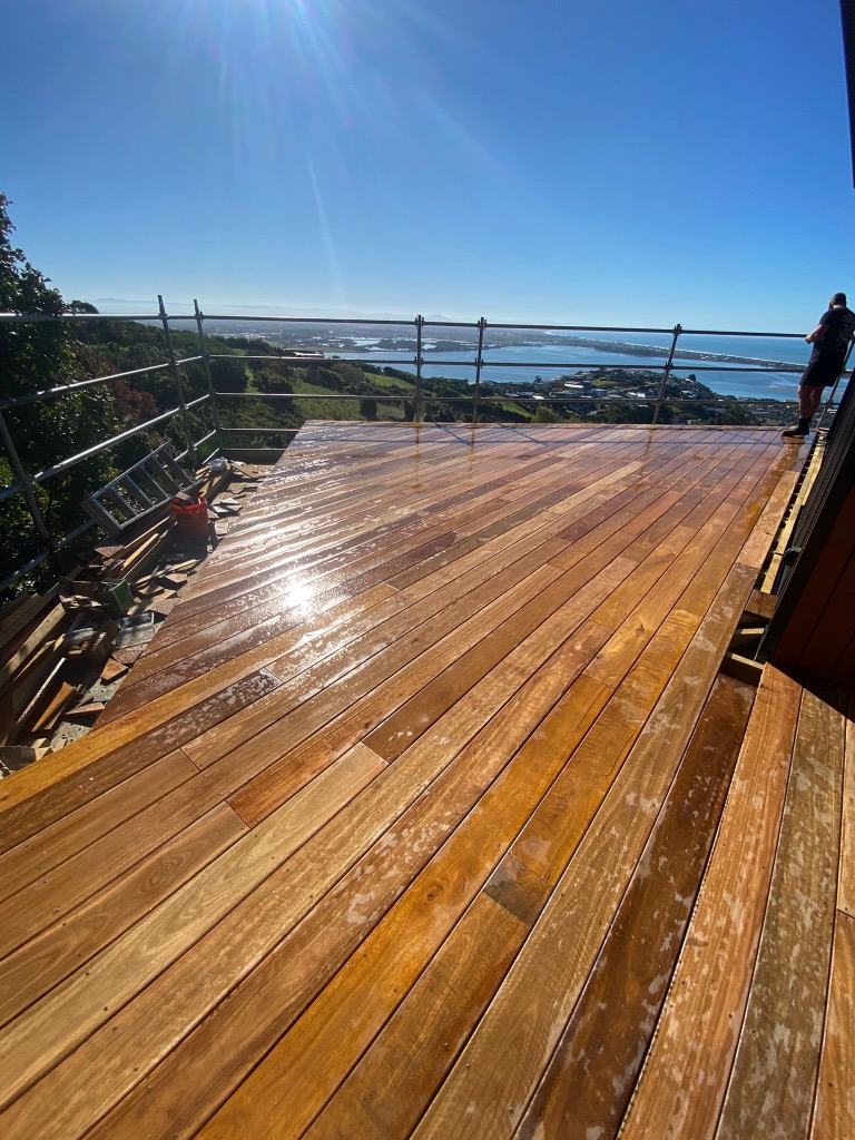 Deck project – façade and deck