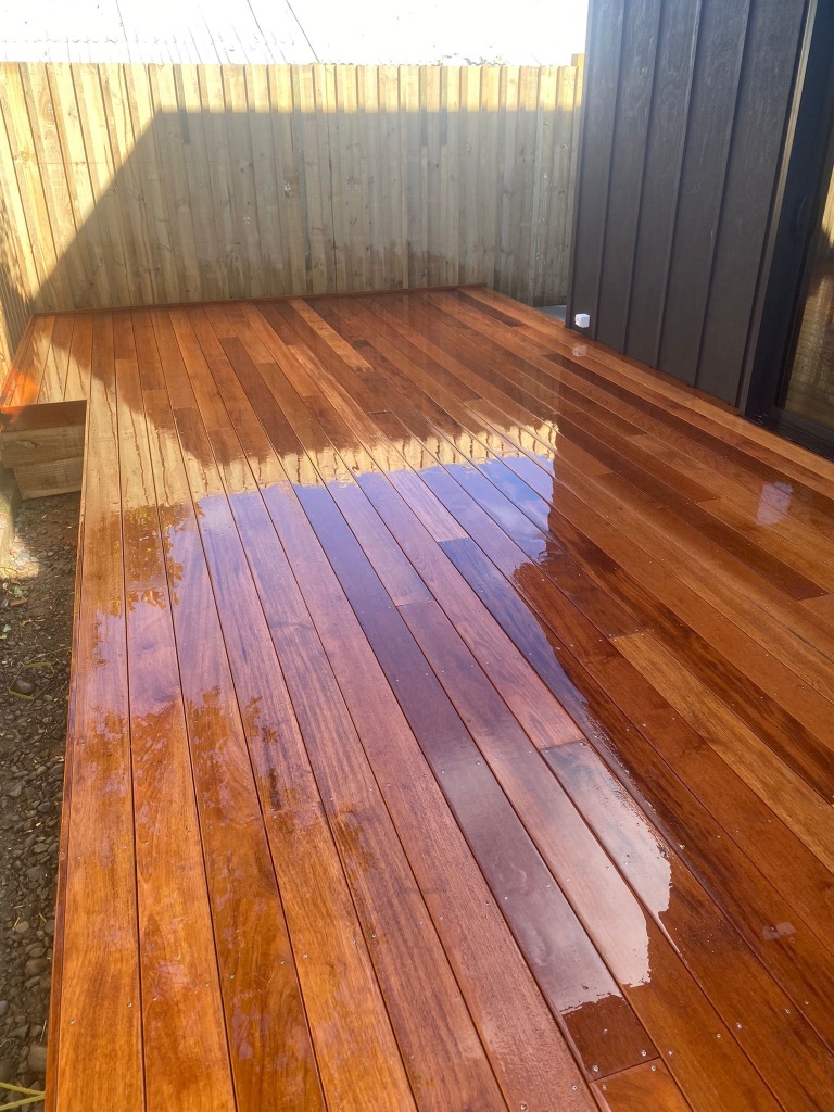 Completed deck project Christchurch