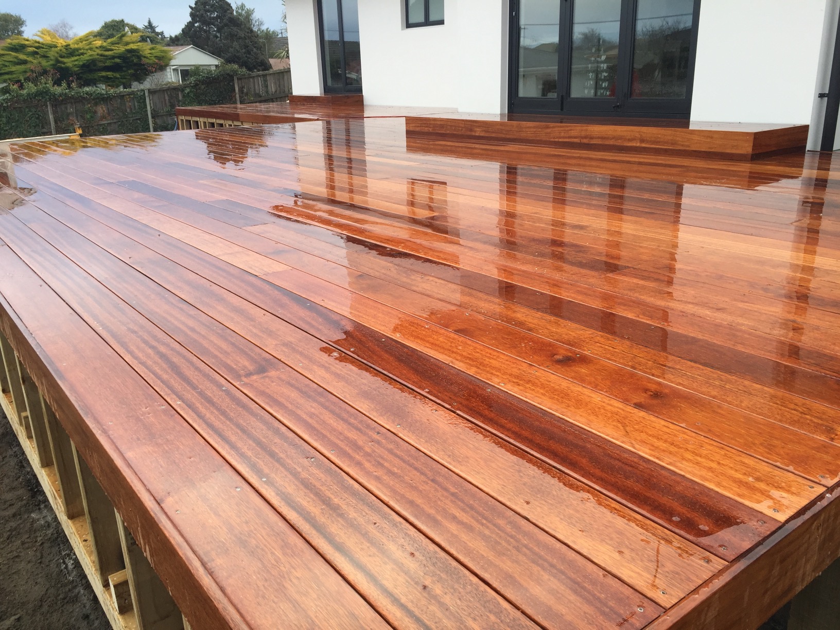 Kwila hardwood deck Christchurch