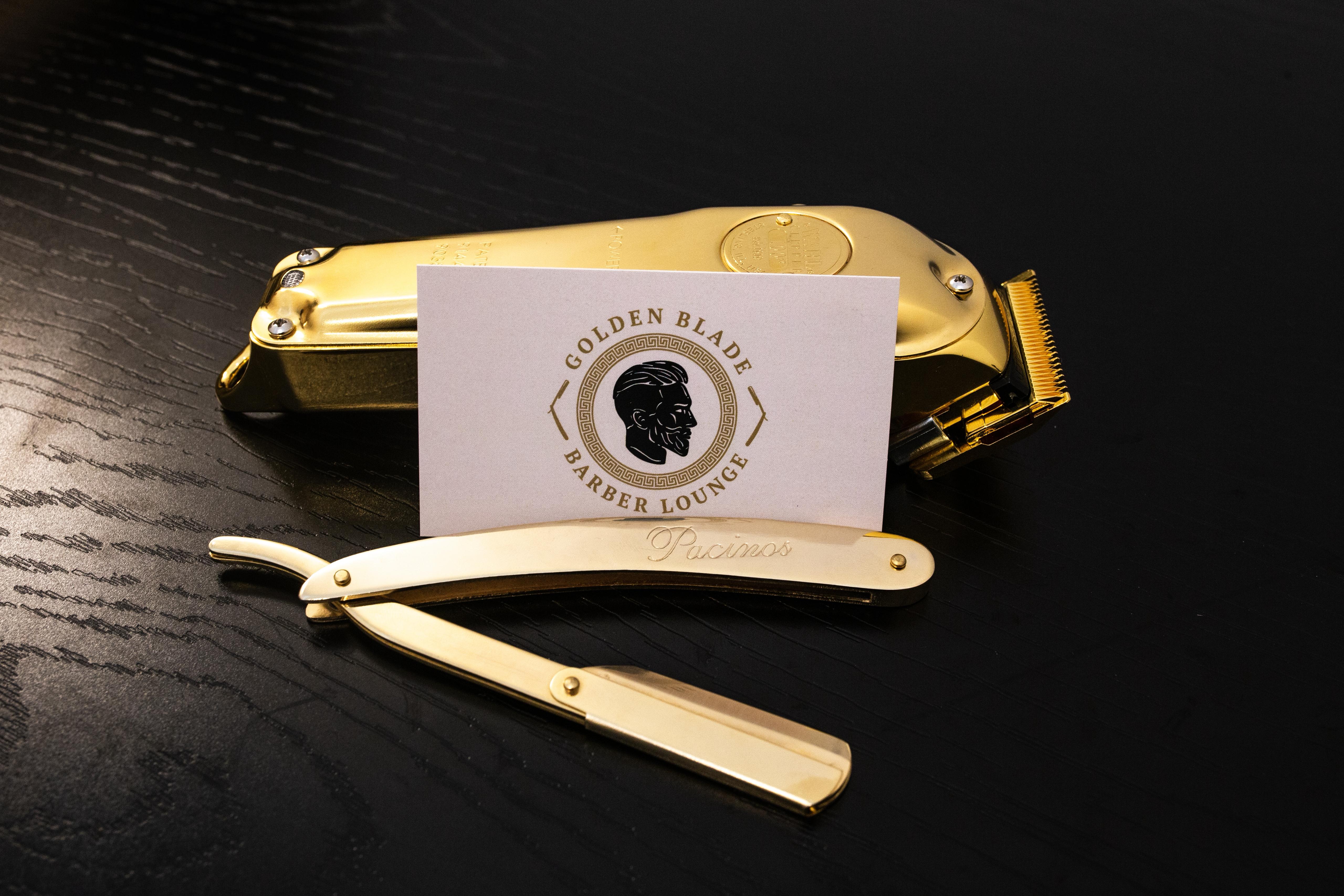 Golden Blade Barber Work 20