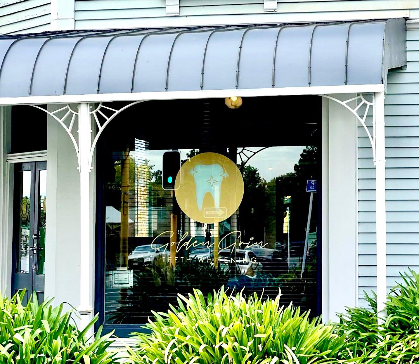 Golden Grin location at Golden Blade Barber