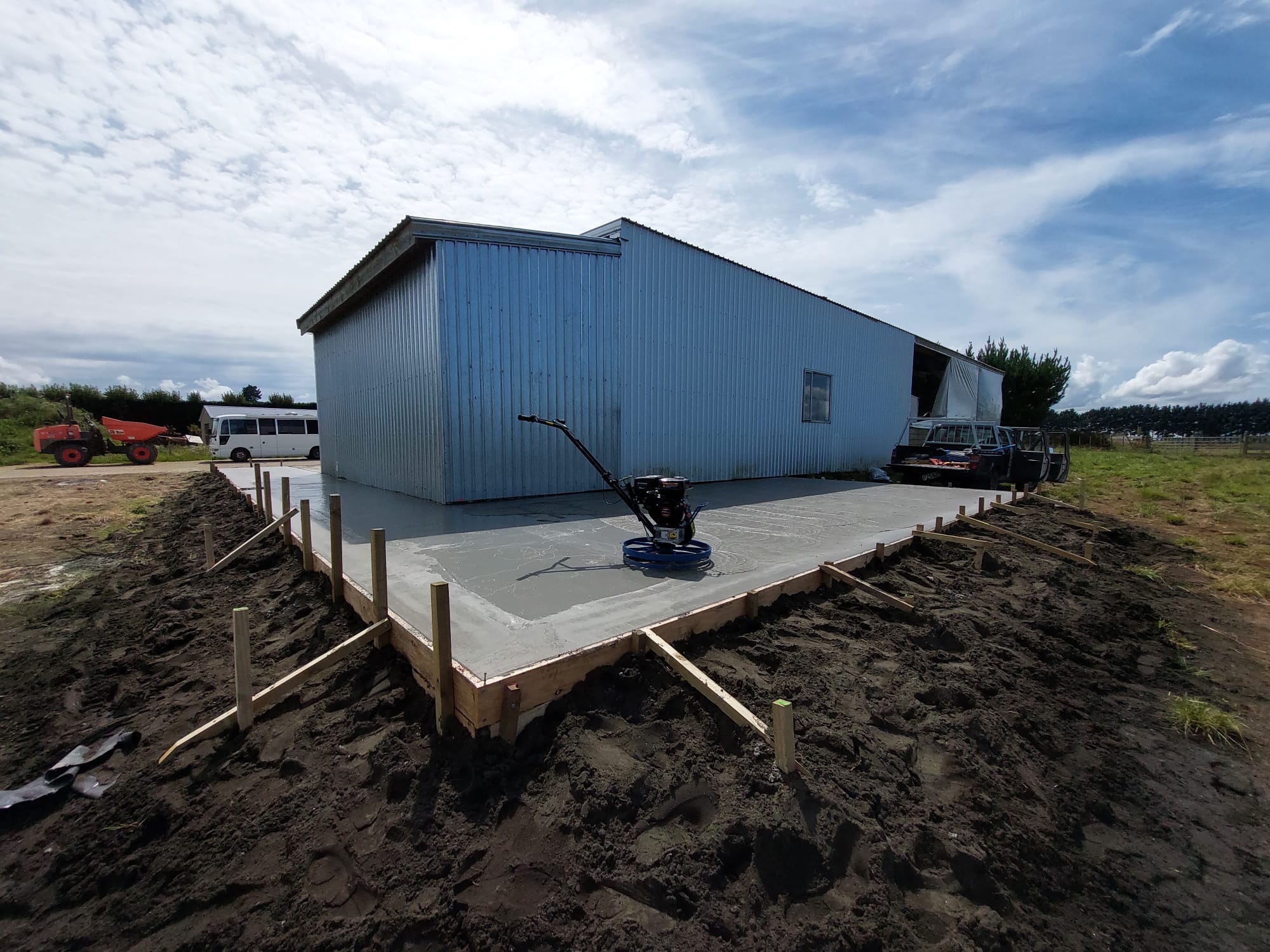 Concrete Patio Project