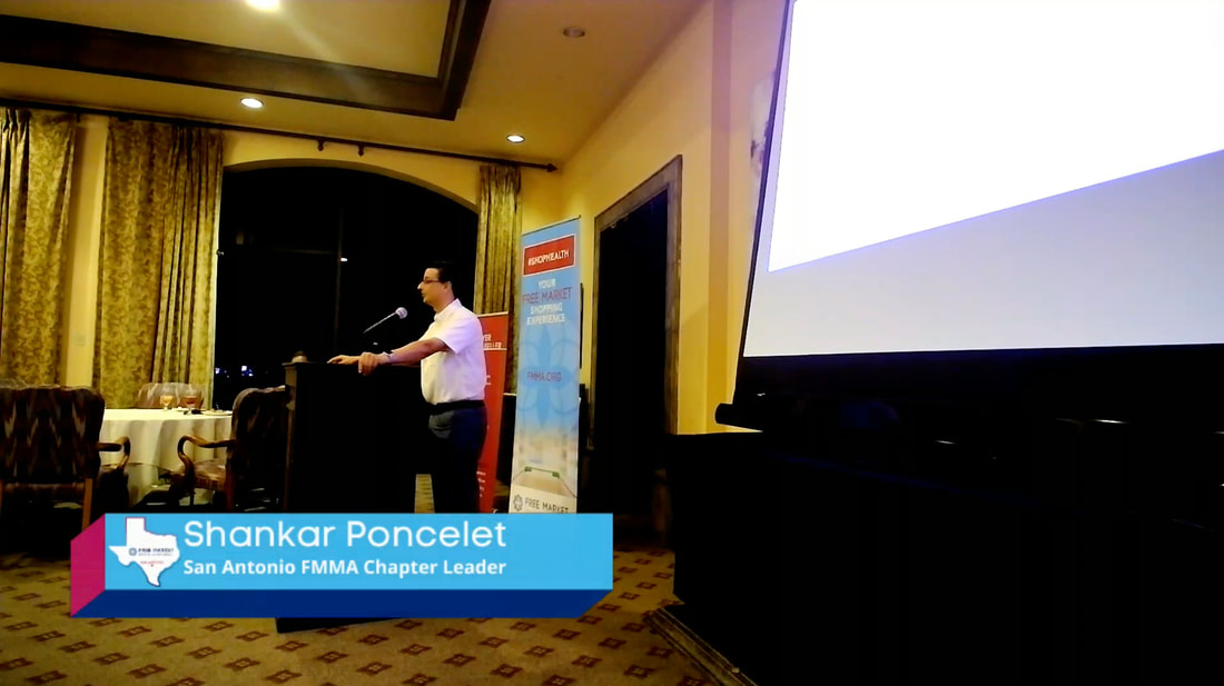 Shankar Poncelet explains the Pillars of the Free Market Medical Association and the practical use of specialists and surgery centers that operate under the free market model of healthcare.