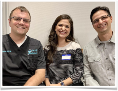 Members of the SATX FMMA pictured left is Mark Haverkorn, DDS/MD of River City OMS, center is Chrissy Navejar, DO of Dominion Primary Care and right is Co-Founder of FMMA and CEO of Shankx Web Development, Mr. Shankar Poncelet.