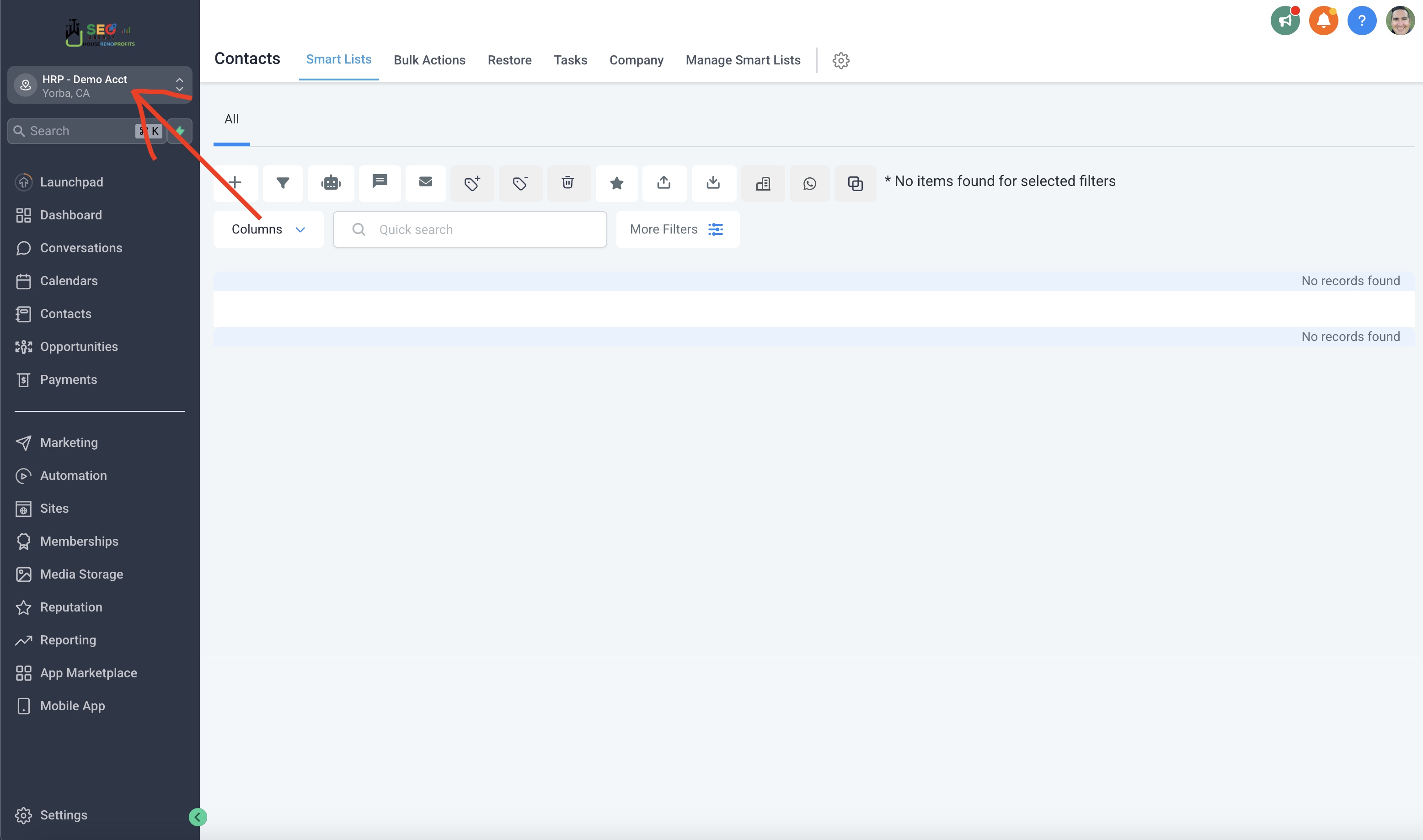 How to create a snapshot in gohighlevel?