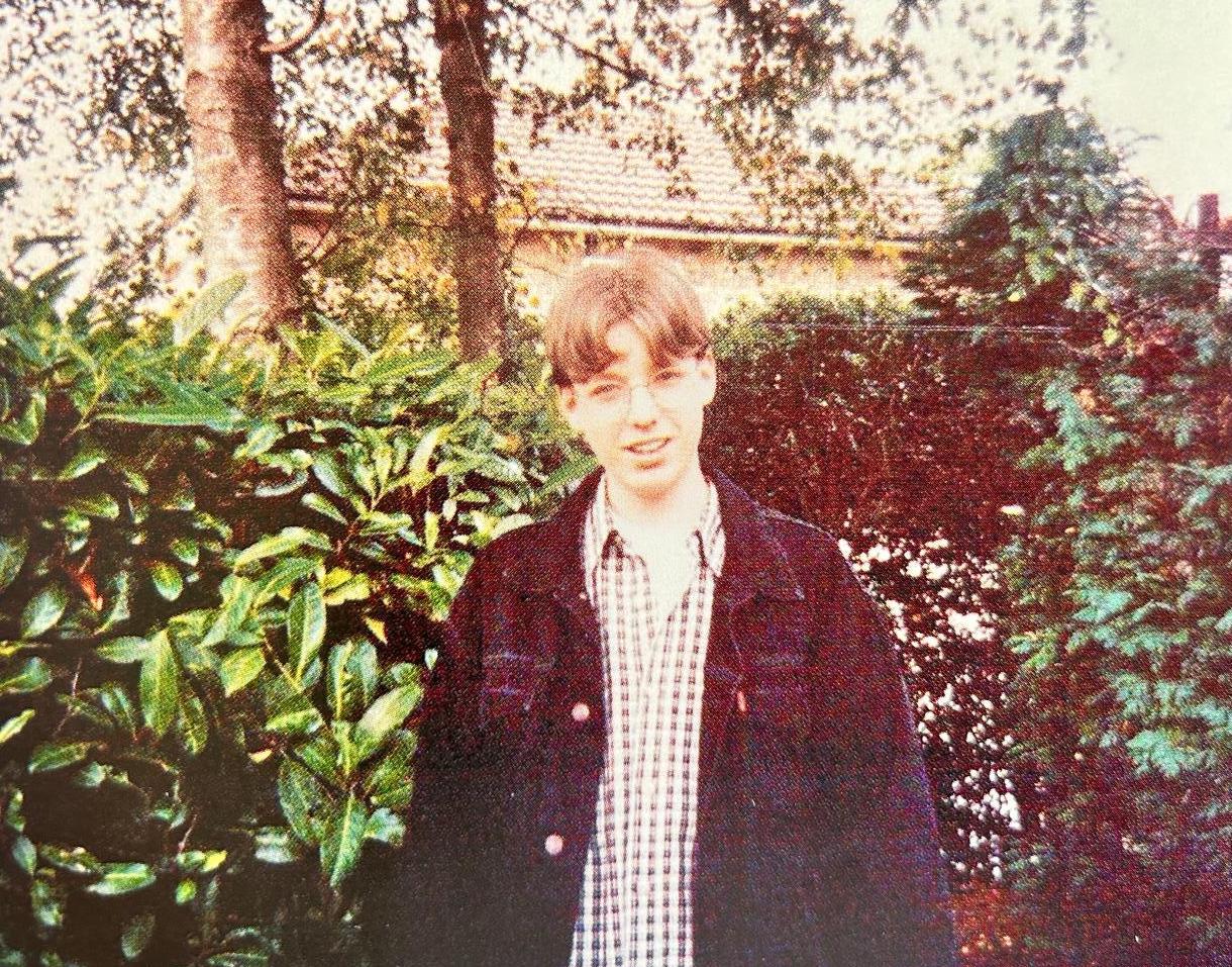 Image of Fraser Nicoll as a teen to support blog post How to Support Children with ADHD Facing Bullying