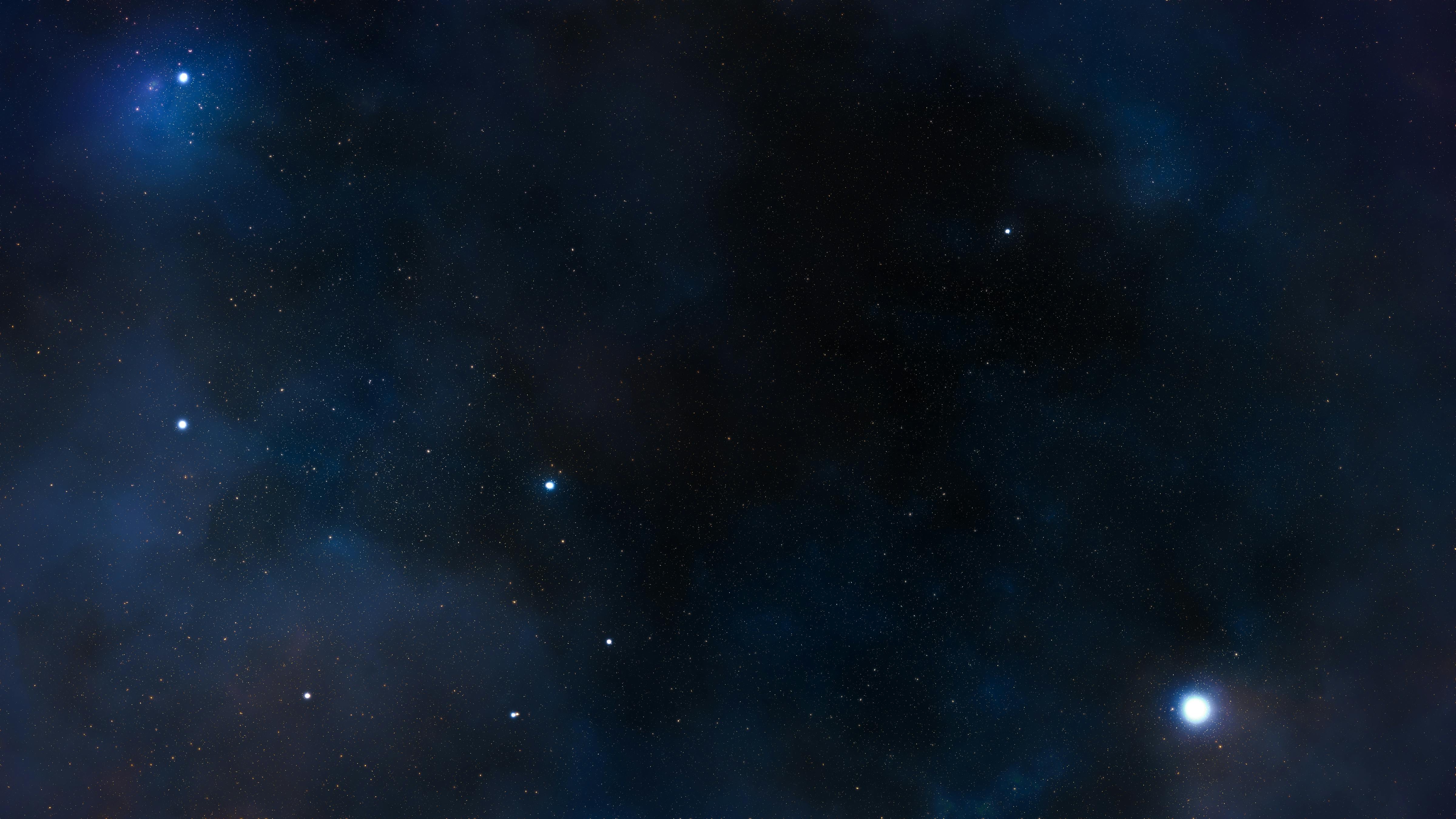 Night sky with only a few stars to support blog post Understanding ADHD, Autism and Aphantasia Connection