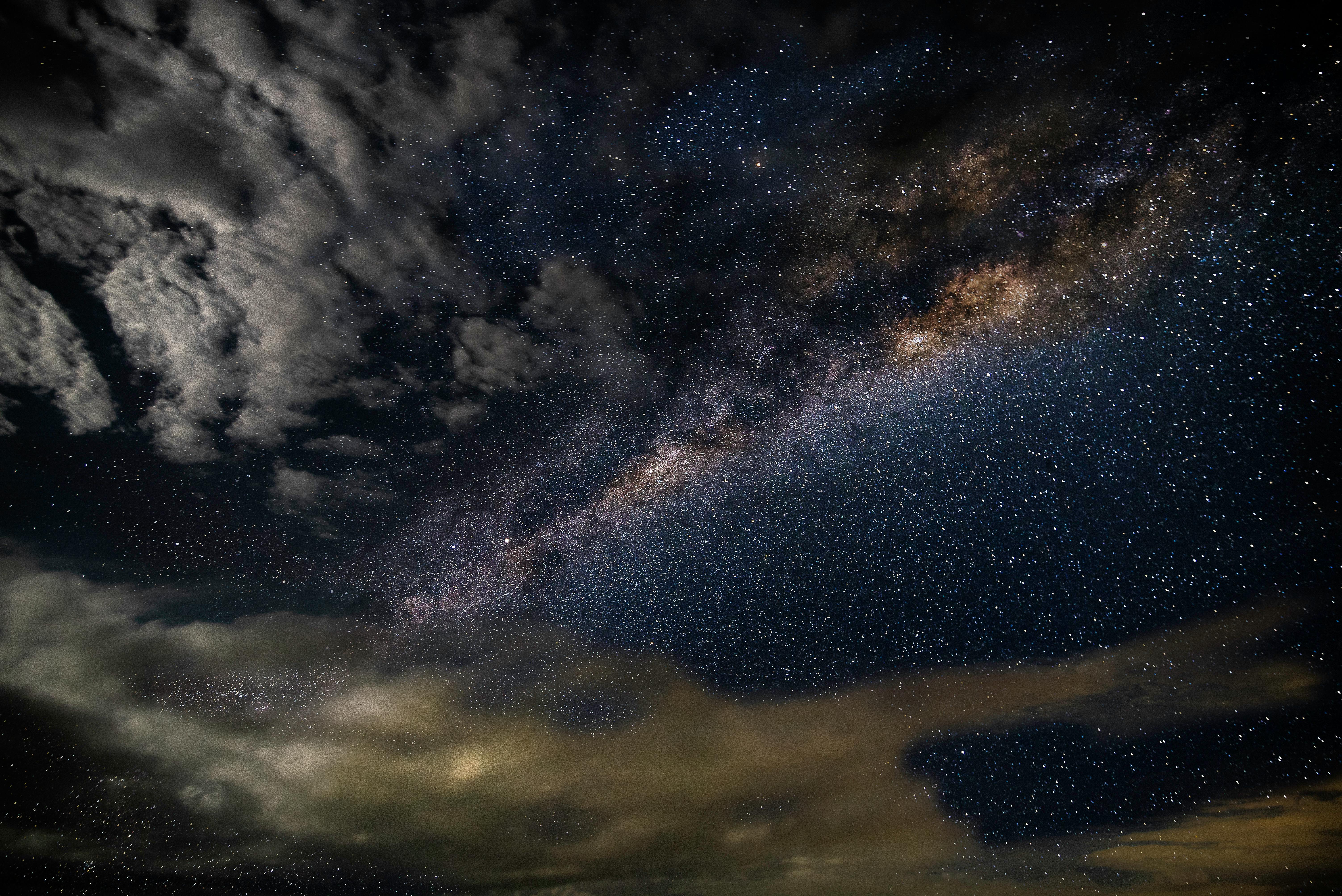 Night cloudy sky to support blog post Understanding ADHD, Autism and Aphantasia Connection