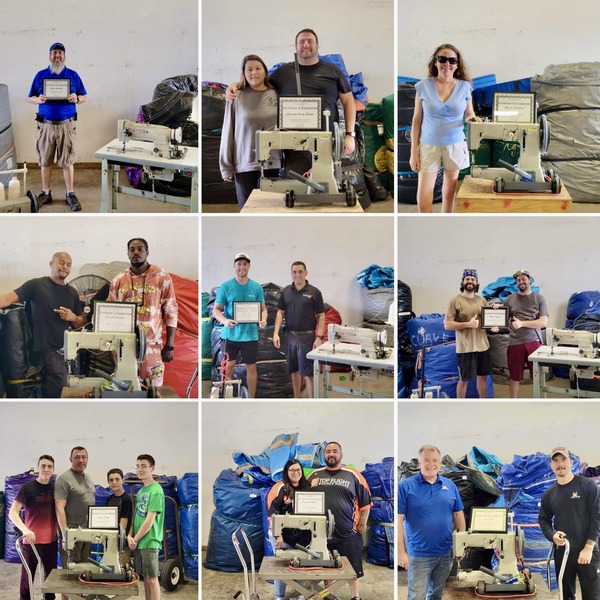 Repair class graduates