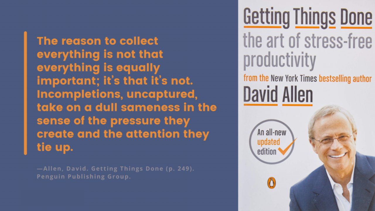 David Allen on Knowing What Has to Get Done