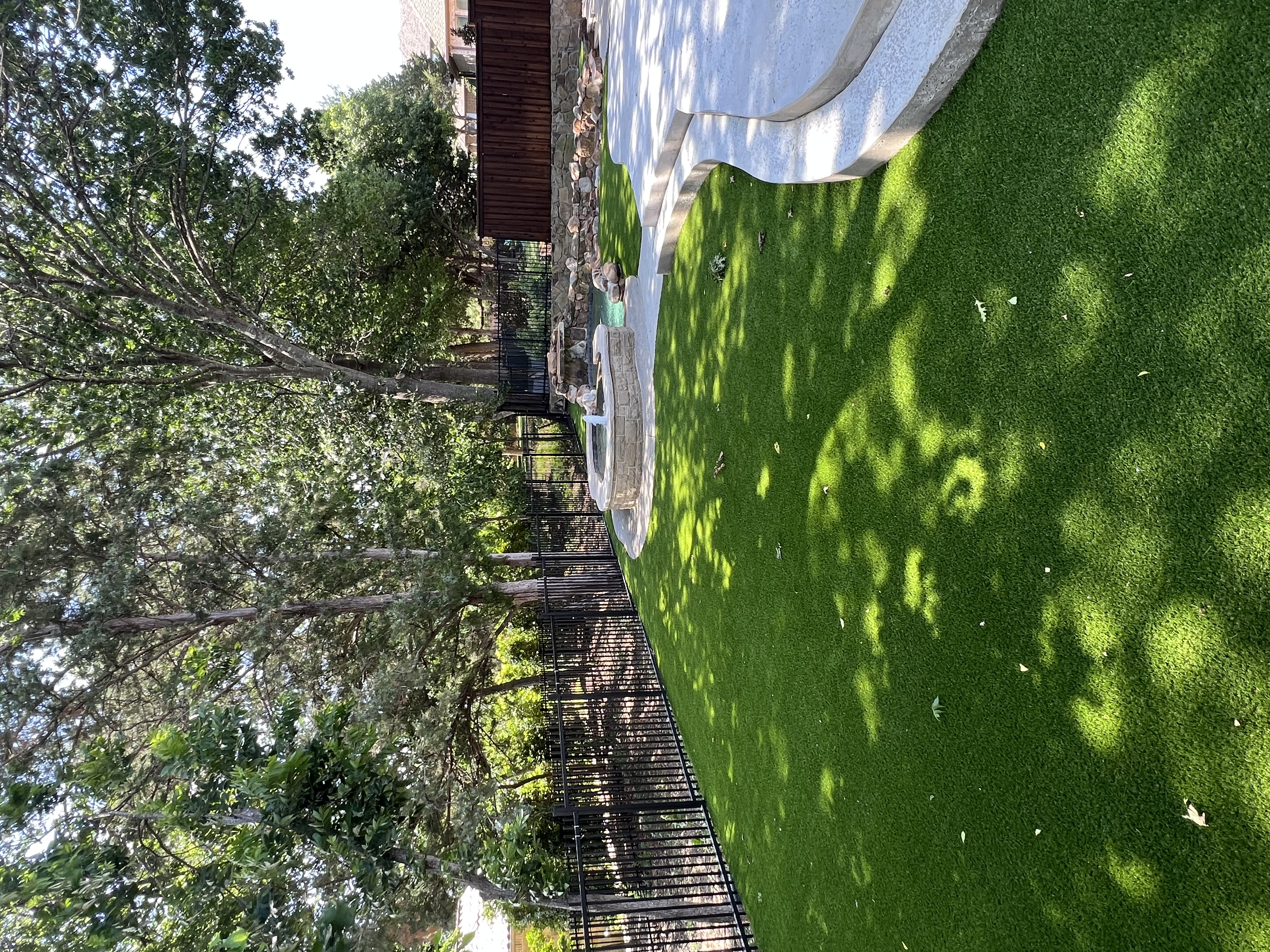 recycled, recycleable, sustainable, drainage, artificial turf, luxe blades