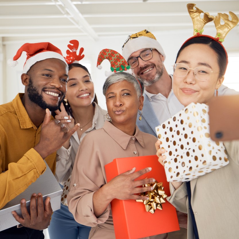 Happy Employee for the Holidays