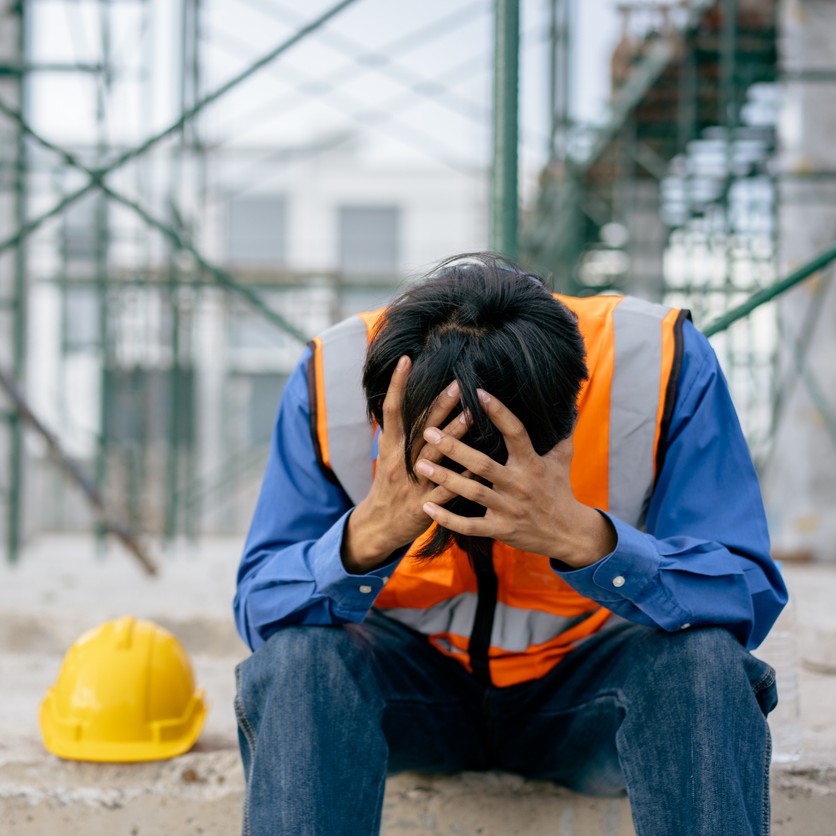 Depressed Worker