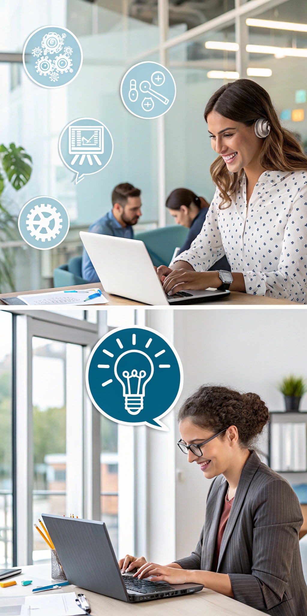 A visual representation of AI implementation matrix