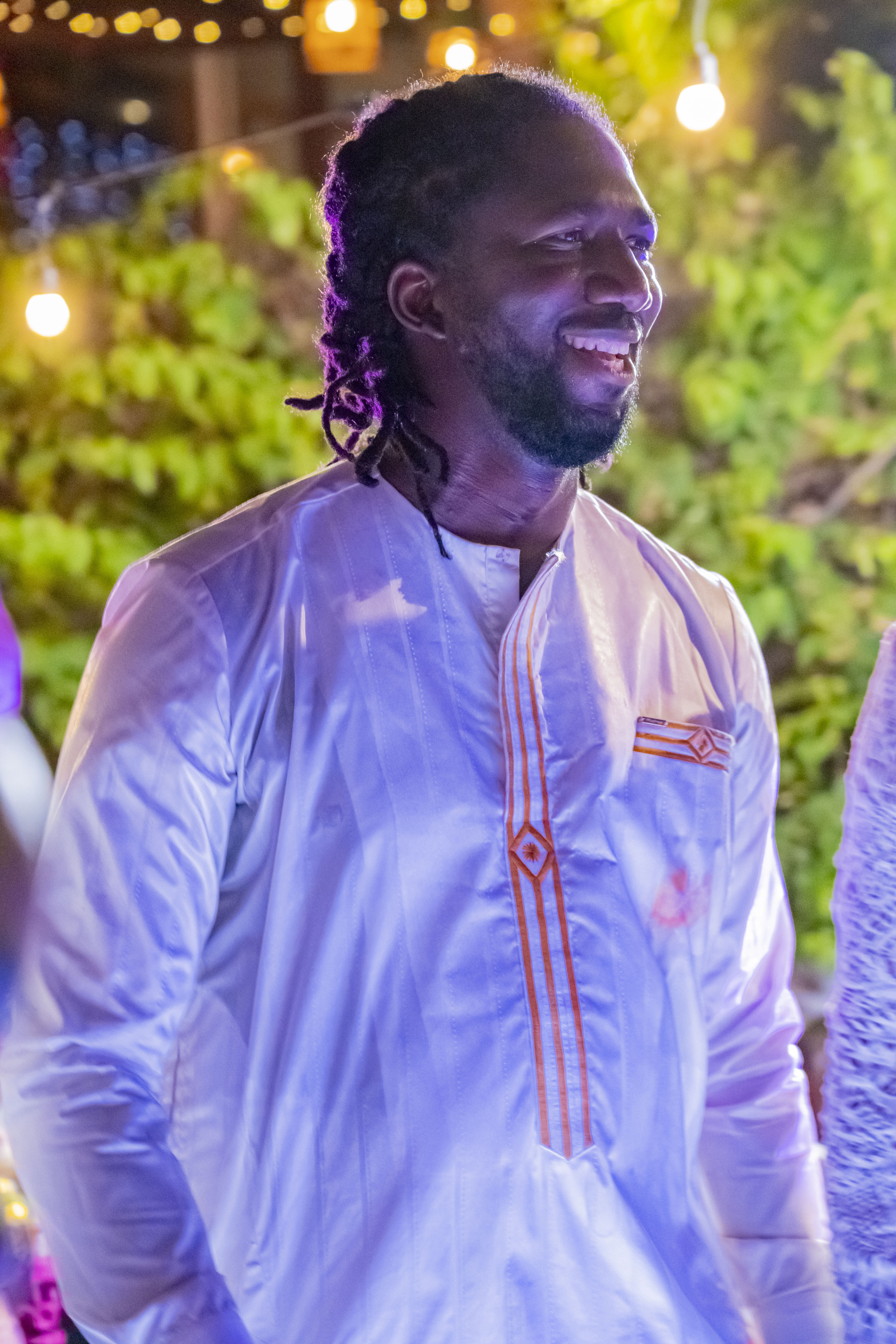 Bouba at wedding