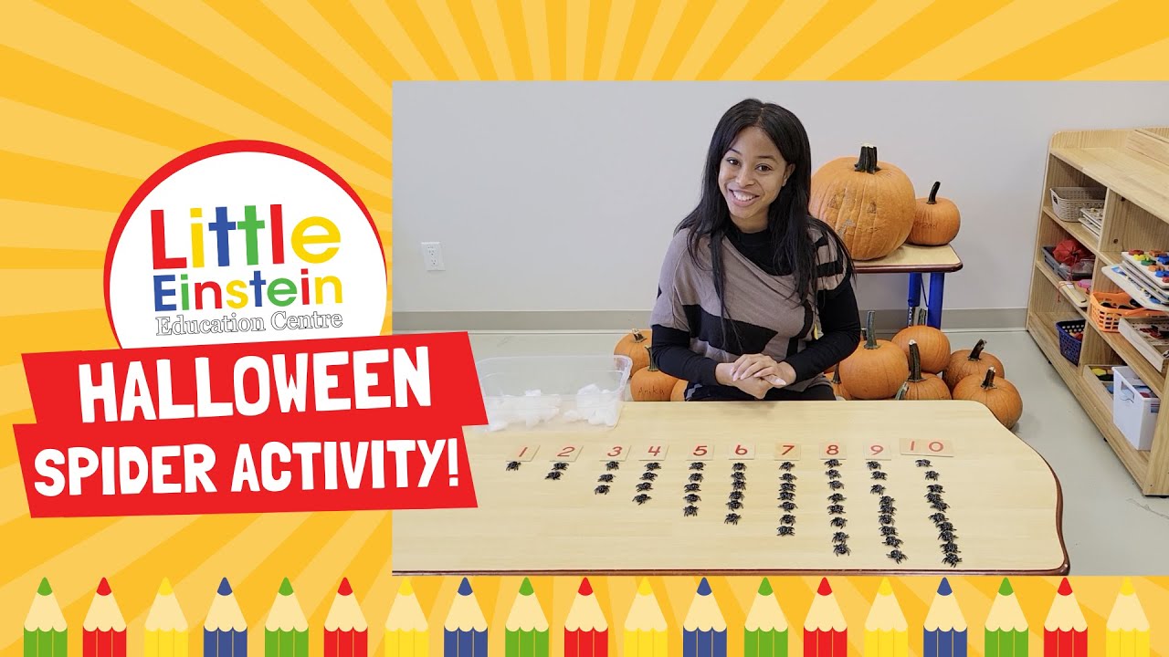  Halloween Spider Activity