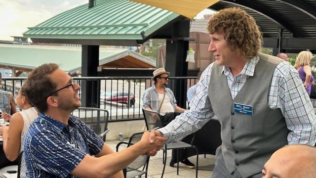 Bill Bain at Flint Farmers Market