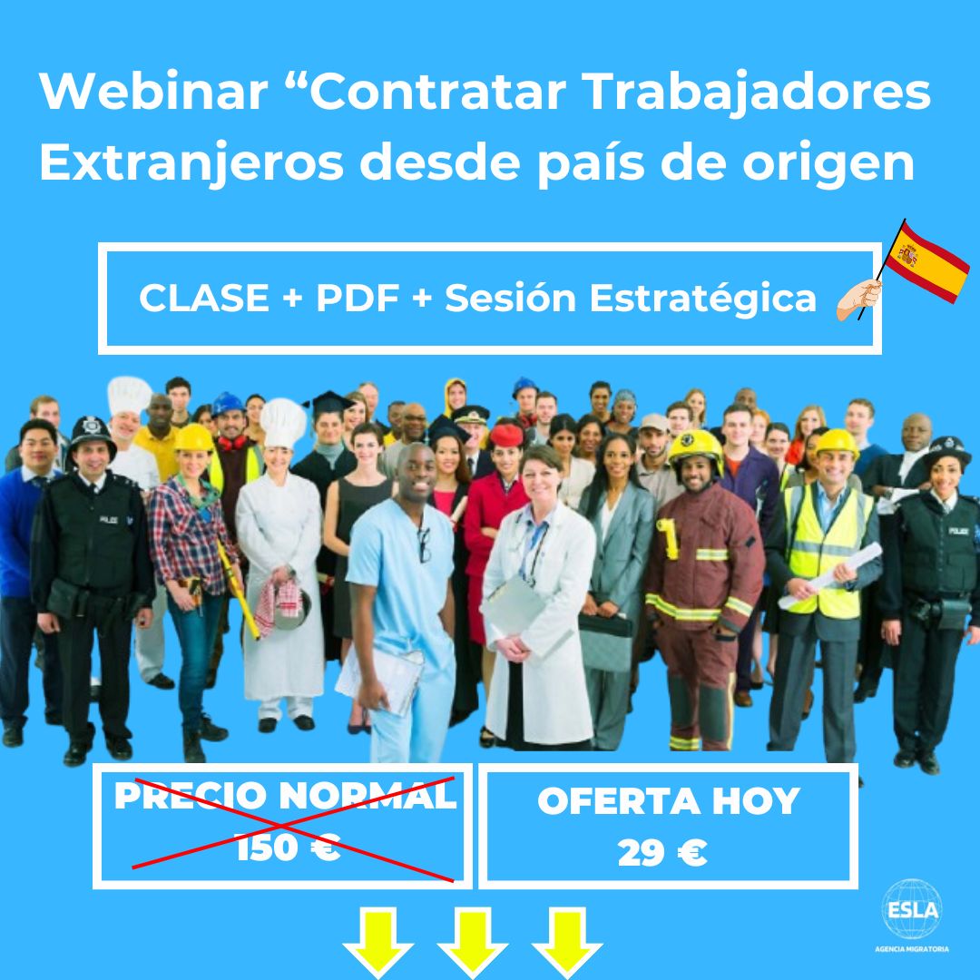 Webinar "Contratar Trabajadores Extranjeros desde país de origen"