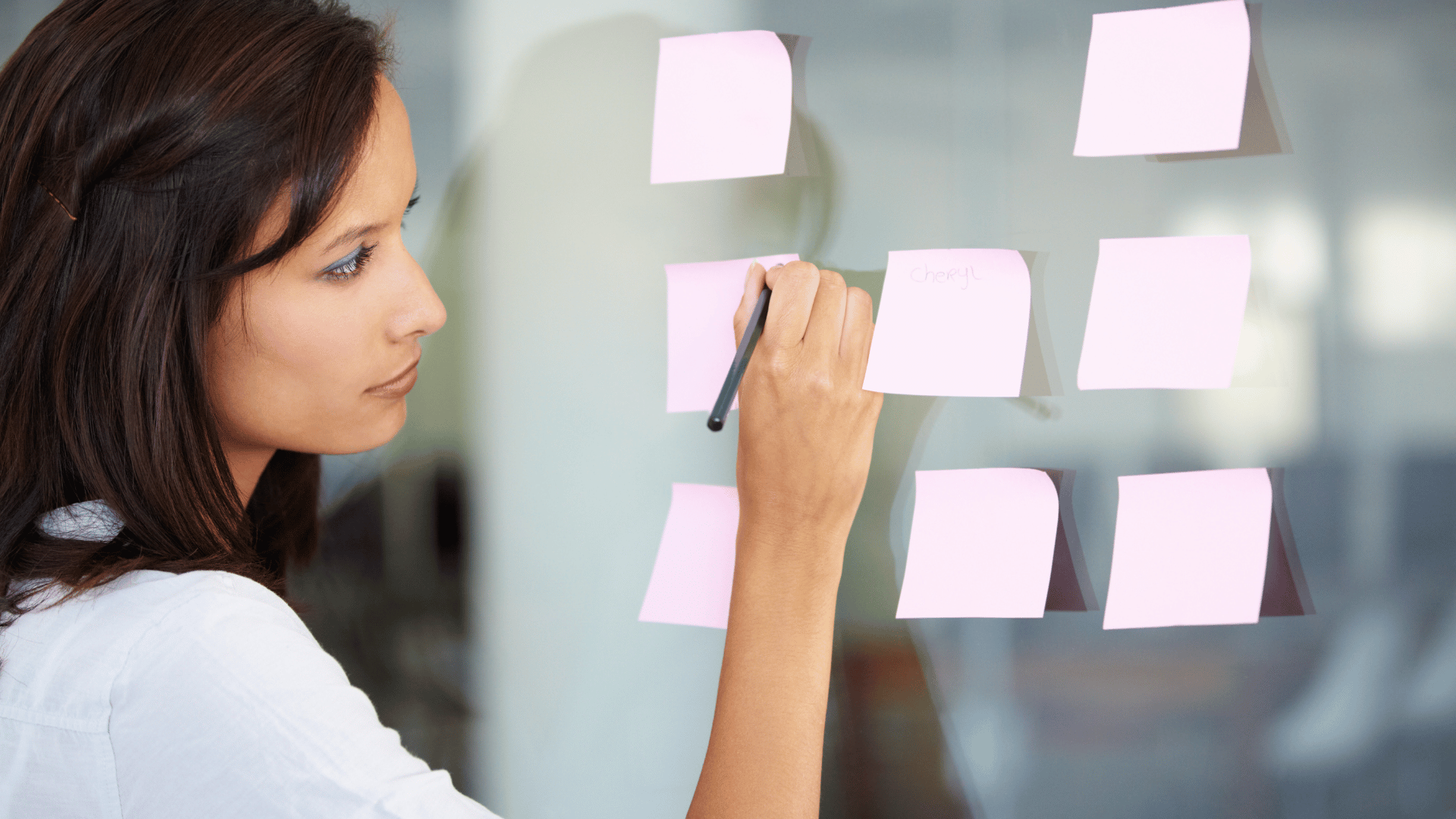 Writing down tasks Writing down tasks