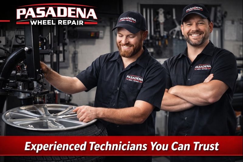 experienced technicians at Pasadena Wheel Repair