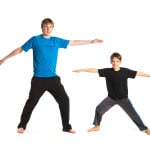 warrior yoga pose