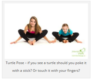 Turtle pose