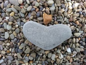 Heart stone