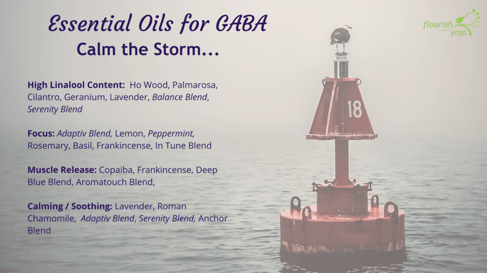 Essential oils for GABA