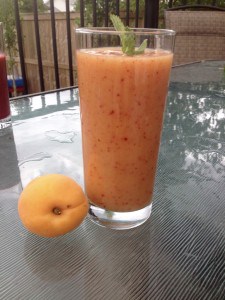 mango peach smoothie