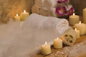 candlelight bath