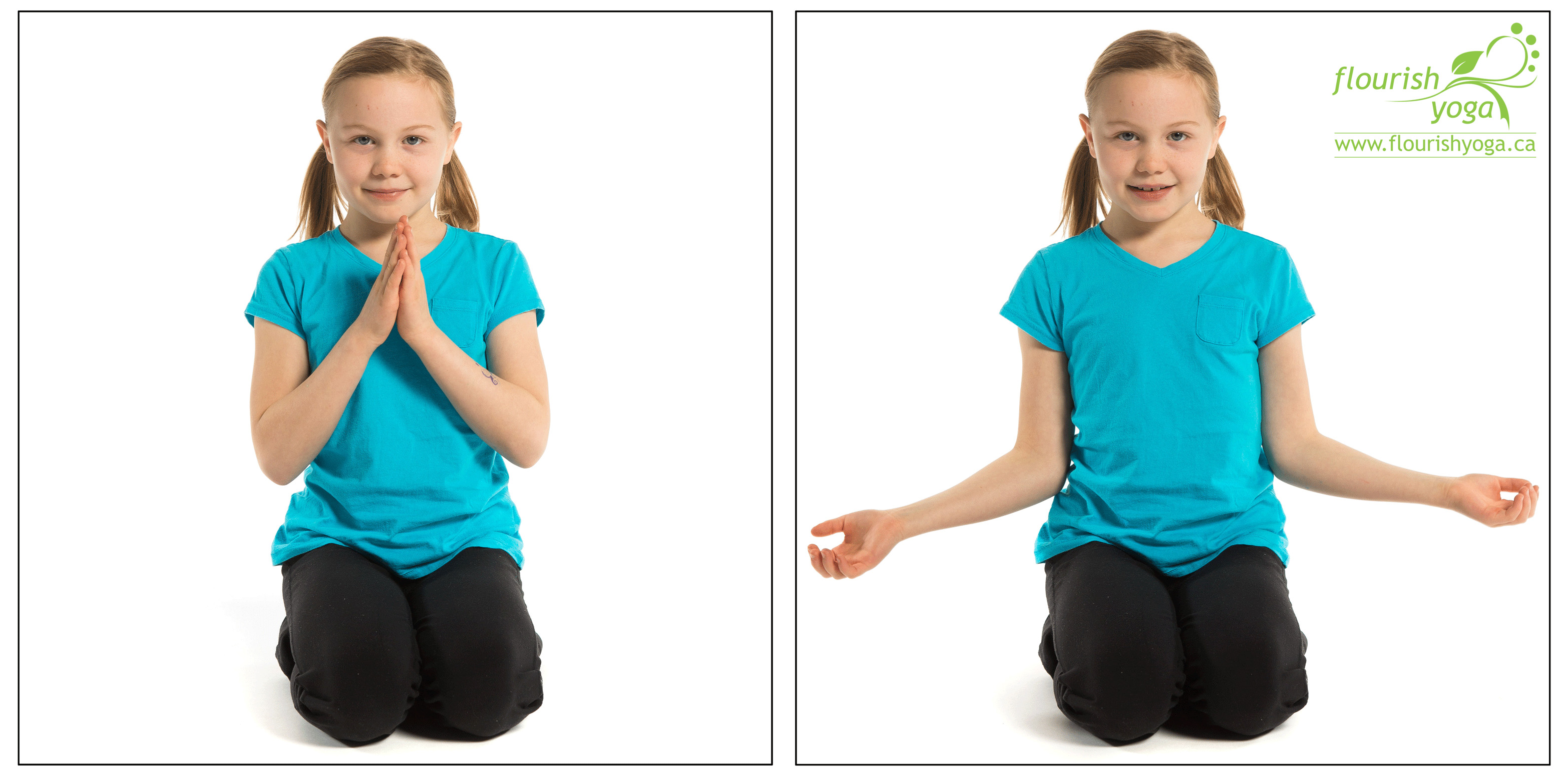 Peace Breath - Kids Yoga Pose