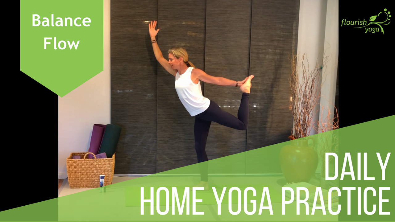 Daily Home Yoga Practice Guide - Balance Flow