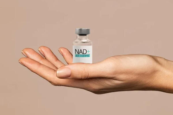 Medical expert preparing NAD+ IV treatment in a clinical setting Medical expert preparing NAD+ IV treatment in a clinical setting