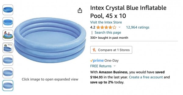An Inflatable Pool An Inflatable Pool