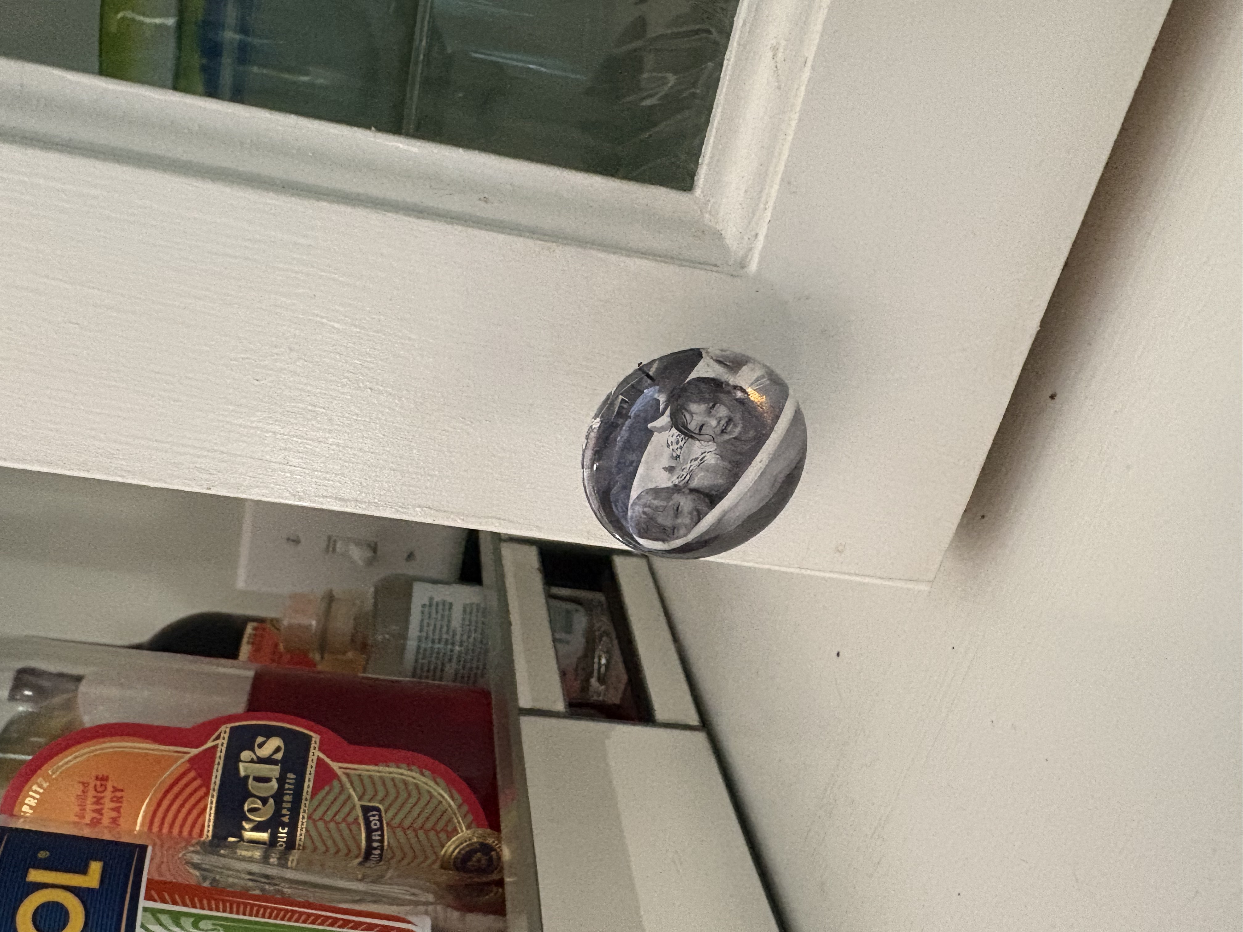 Cabinet Knob with Photo
