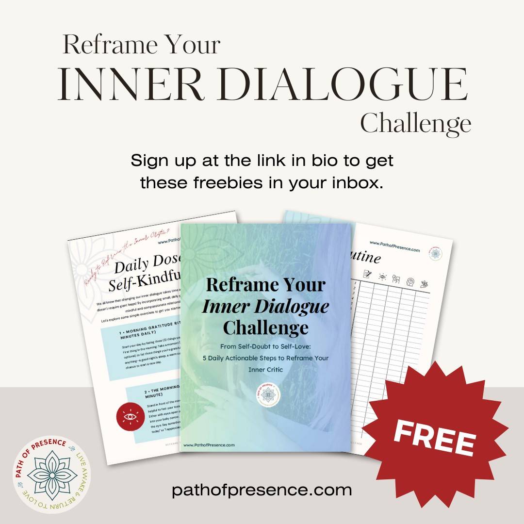 Reframe your inner dialogue Reframe your inner dialogue