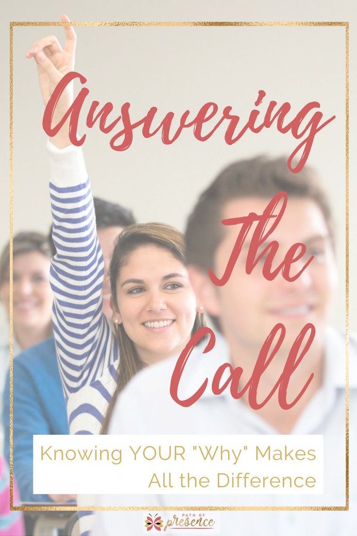 answering the call