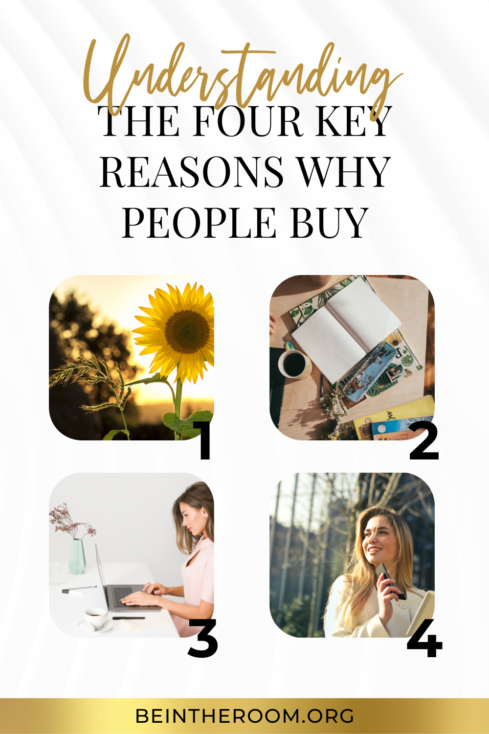 Understanding the reasons people buy | Pinterest Image
