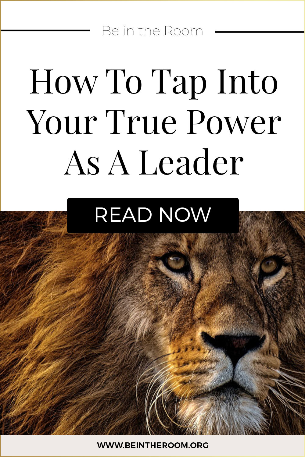Tap into True Power as a Conscious Leader Pinterest Image