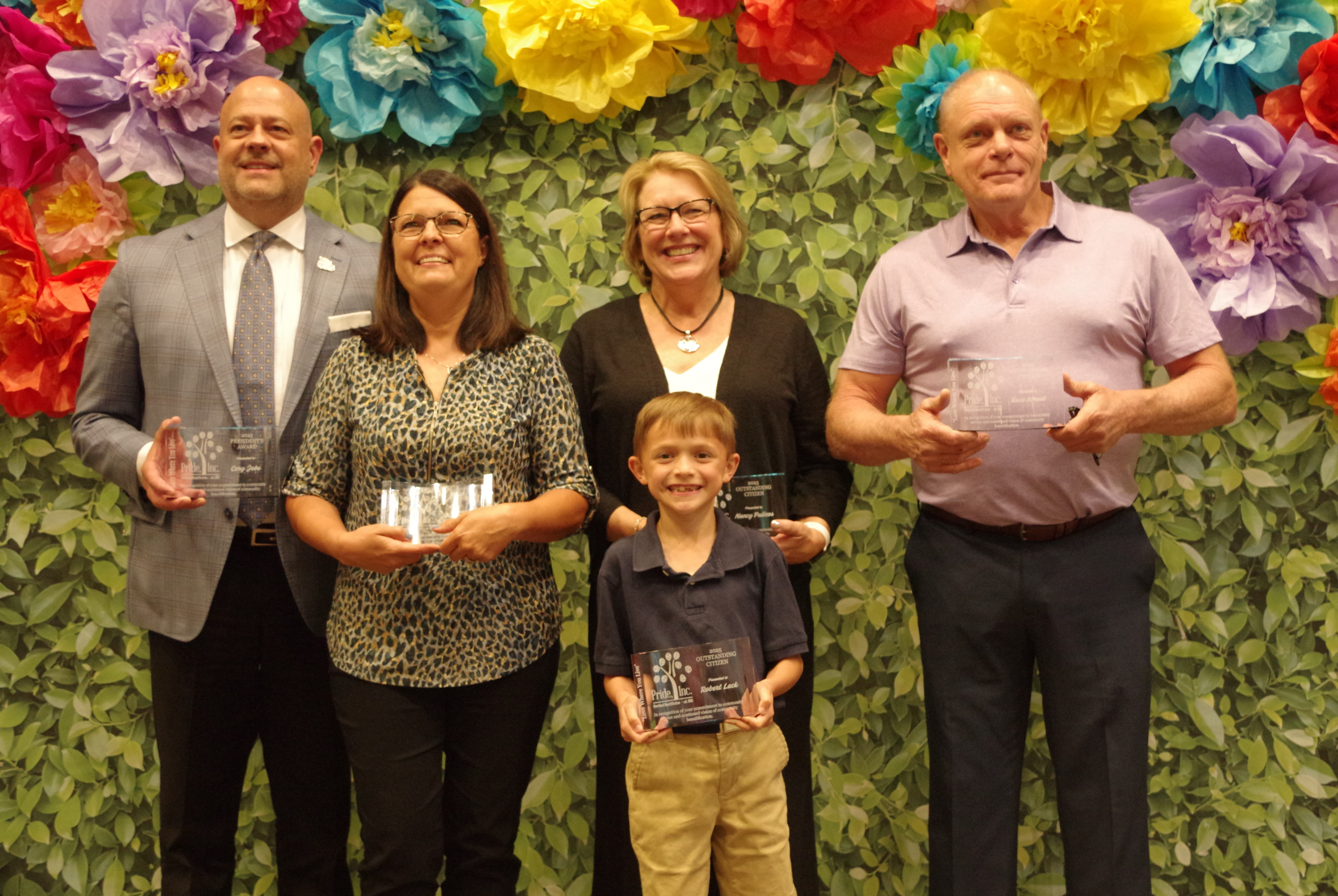 Pride Incorporated winners at Annual Celebration Pride Incorporated winners at Annual Celebration