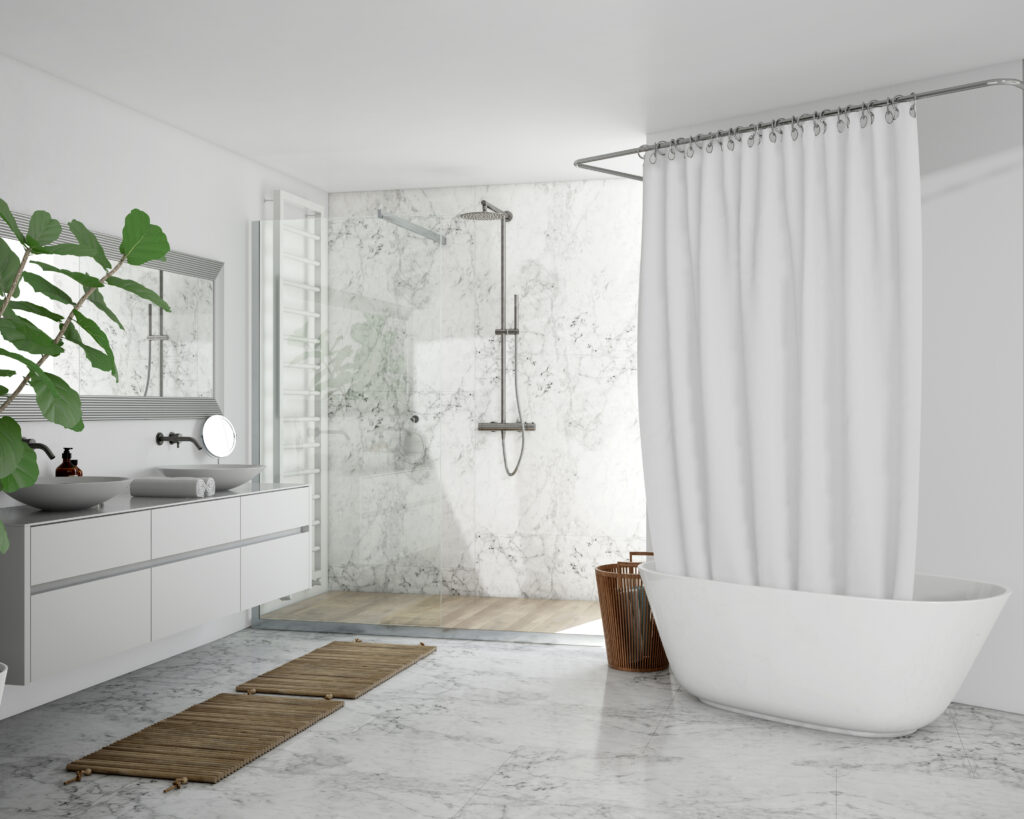 Marble Baths and Showers