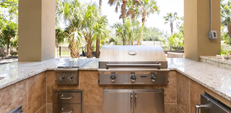 Quartzite Outdoor Kitchen Countertops