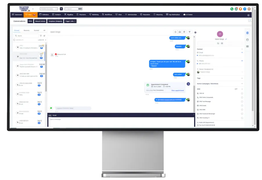 Unified Conversations Inbox