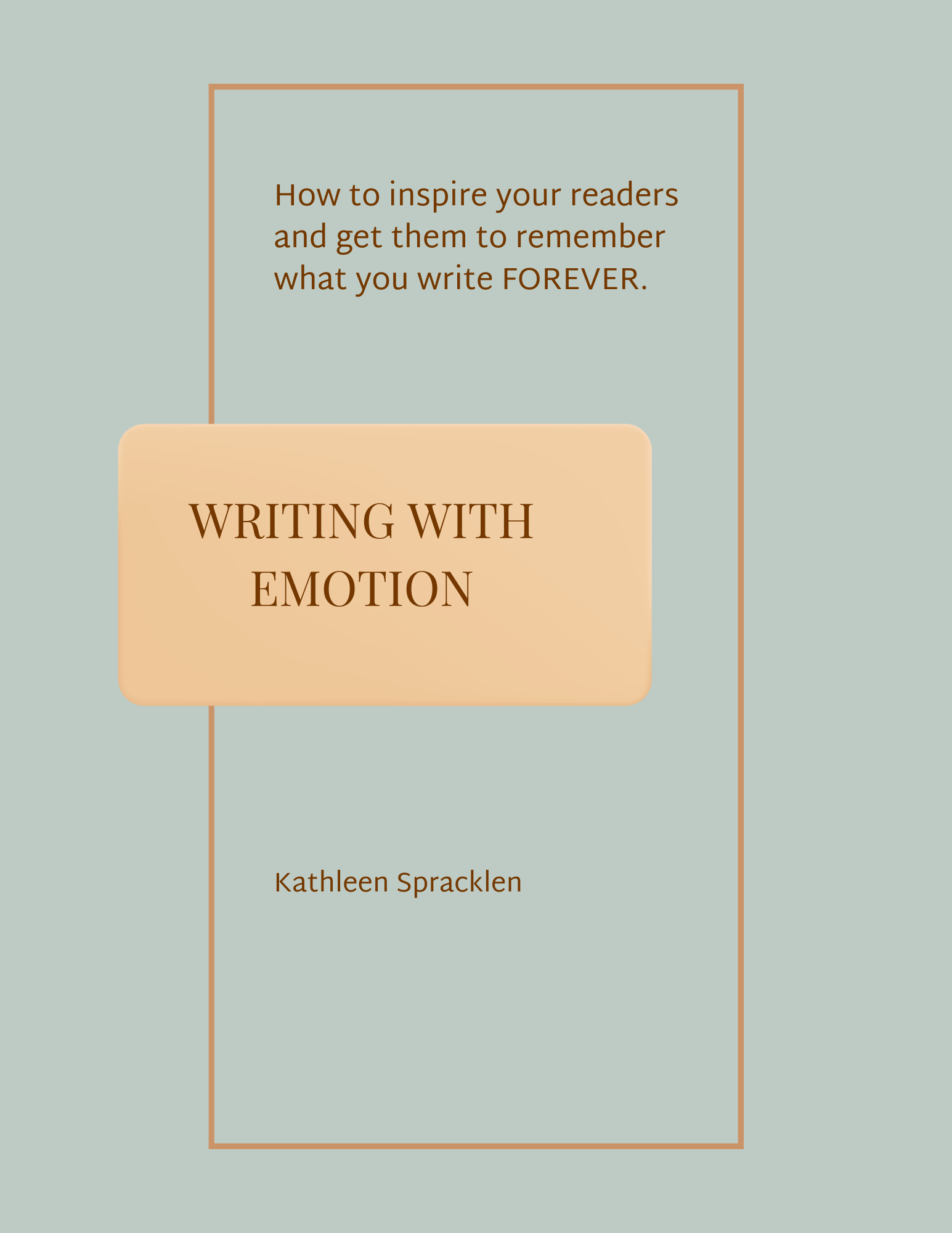 New Book: Writing with Emotion