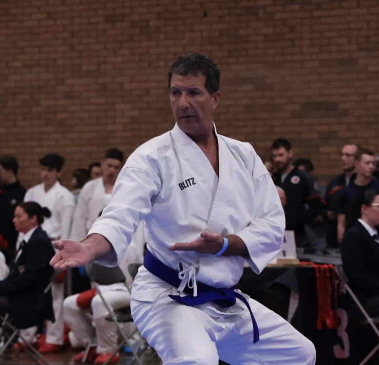 David Cavill Sensei performing kata David Cavill Sensei performing kata