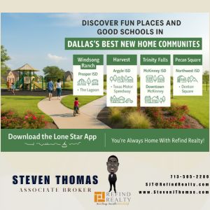 New home community with playground, walking trails, and families enjoying outdoor space in Dallas suburb New home community with playground, walking trails, and families enjoying outdoor space in Dallas suburb